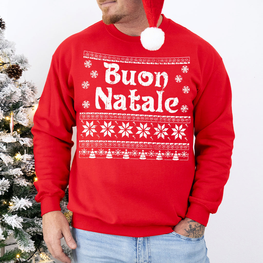 Buon Natale Crewneck - Hardcore Italians