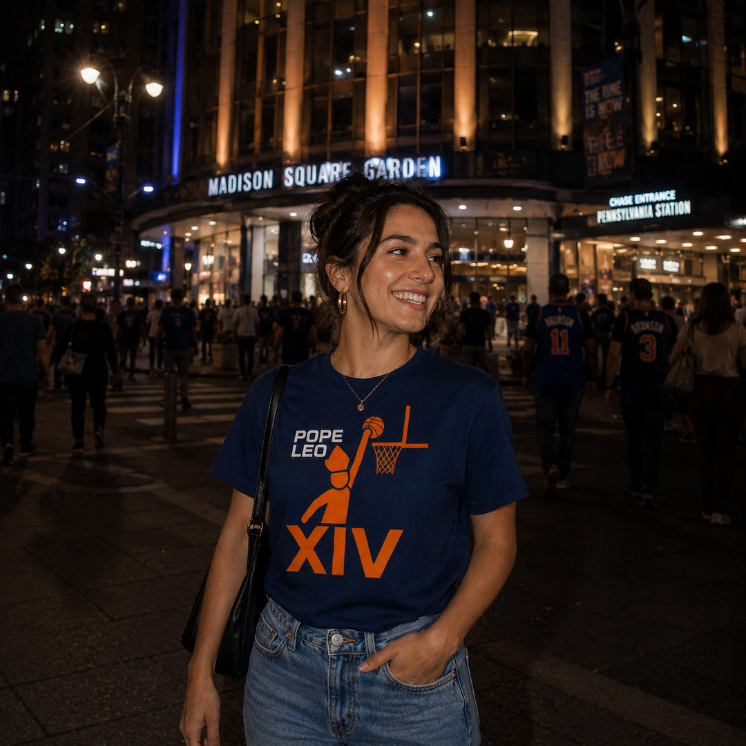 Pope Leo XIV's NY Dunk Tee