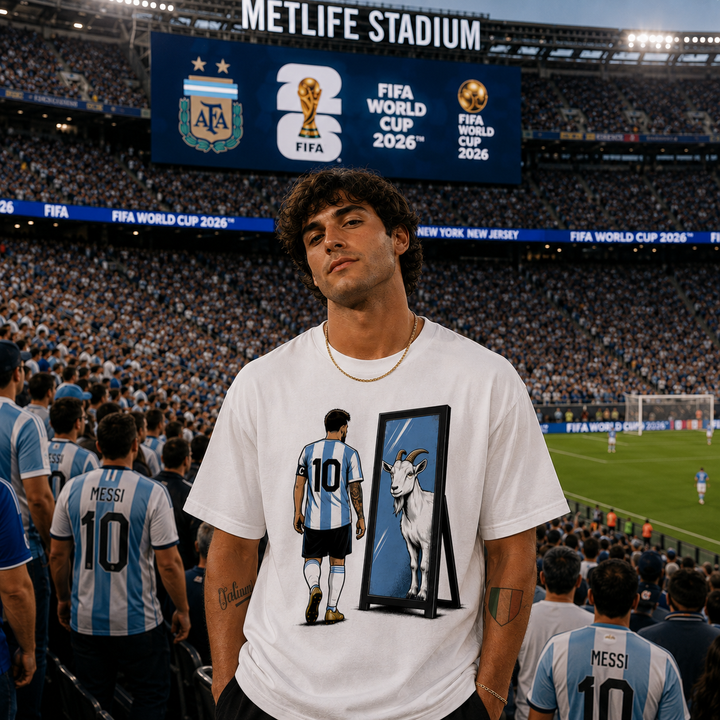GOAT In The Mirror Tee