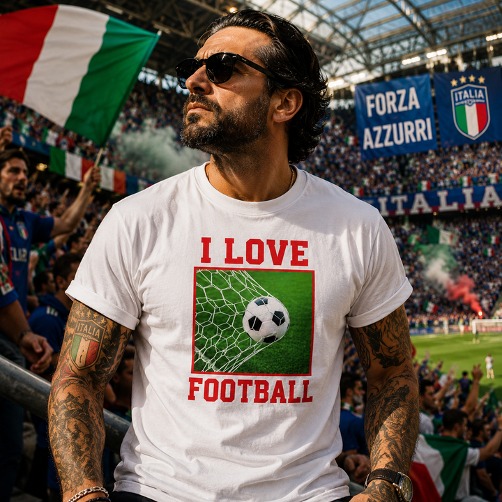 I Love Football Tee