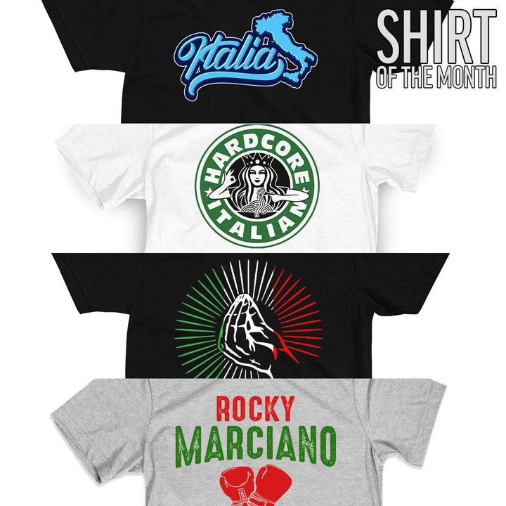 Shirt of the Month Club: 3 Months - Hardcore Italians