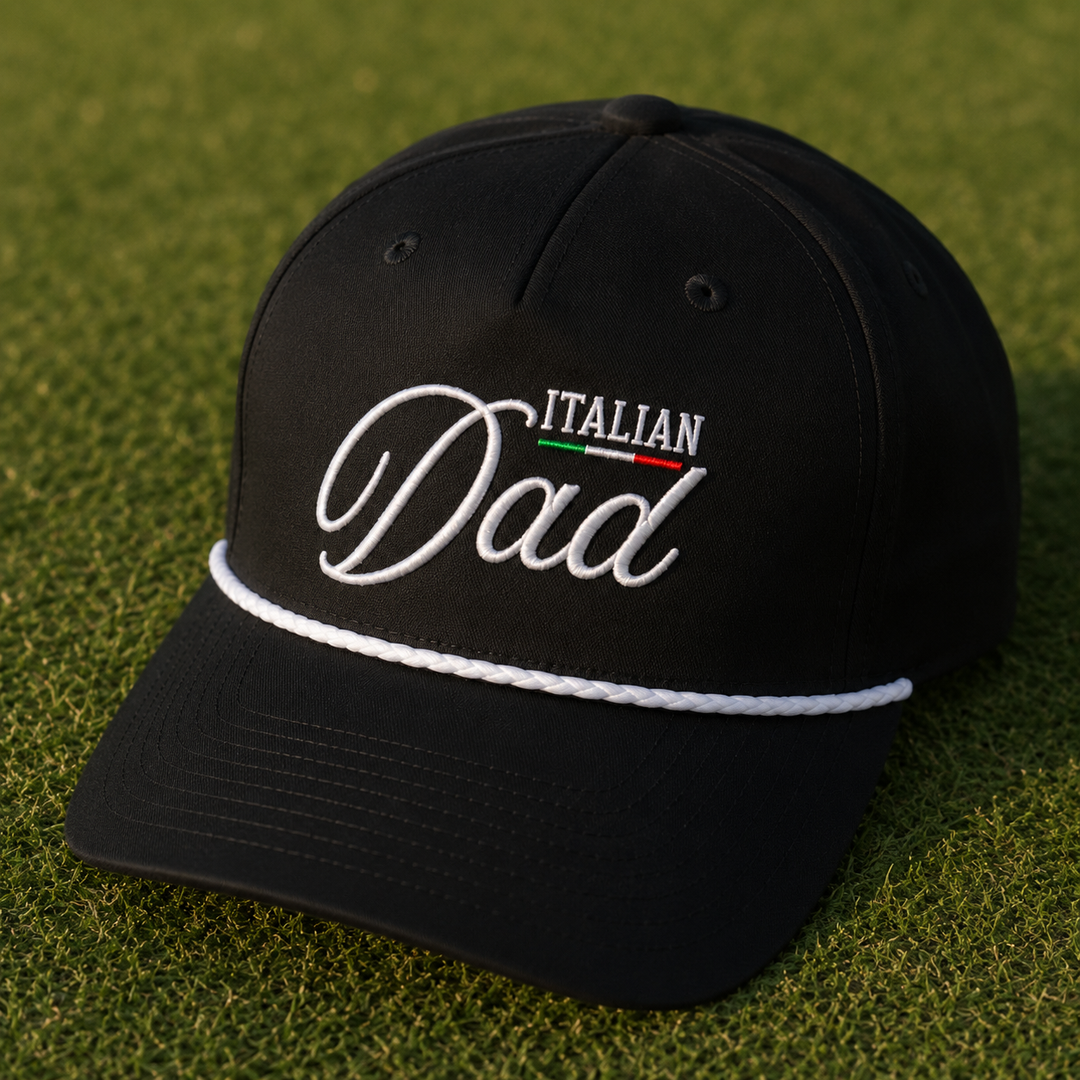 Italian Dad Flag Rope Hat
