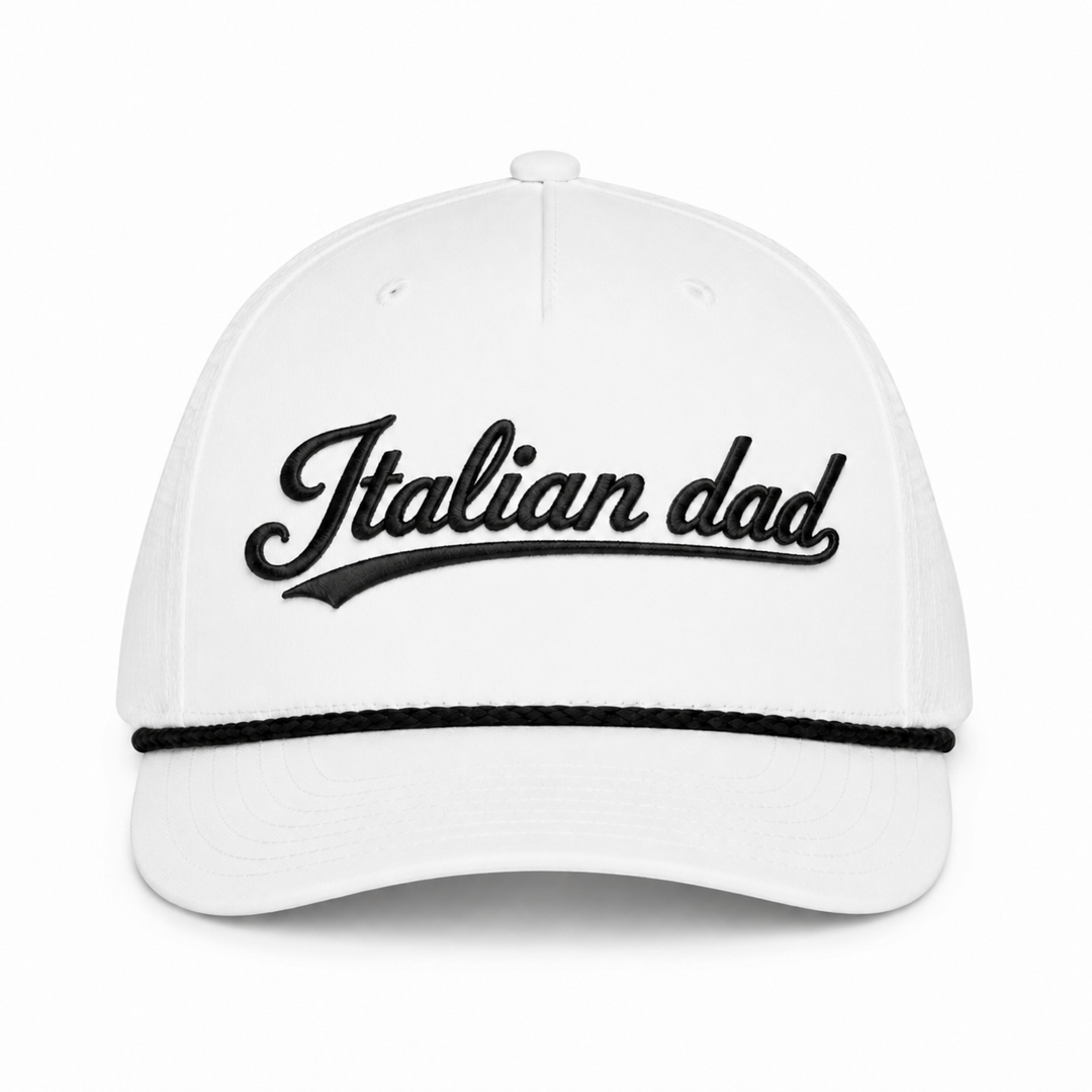 Italian Dad Script Rope Hat