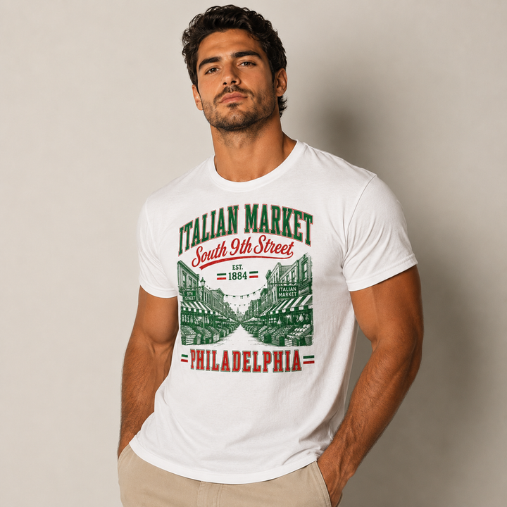 Italian Market Philly Heritage Tee