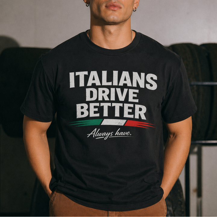 Italians Drive Better Tee