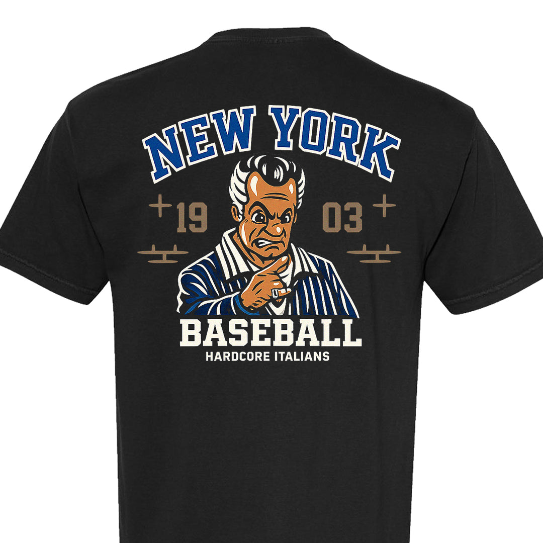 New York Baseball Italian Tee
