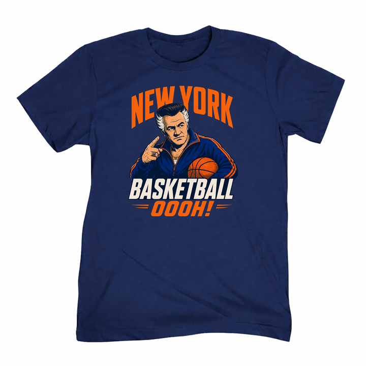 New Yooohrk Basketball Tee