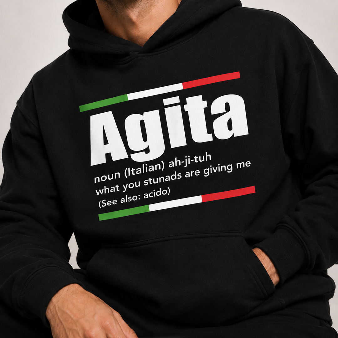 Agita Definition Hoodie