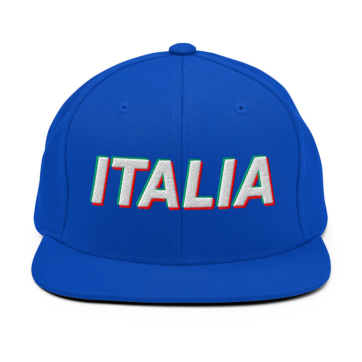 Italia Baseball Snapback Hat