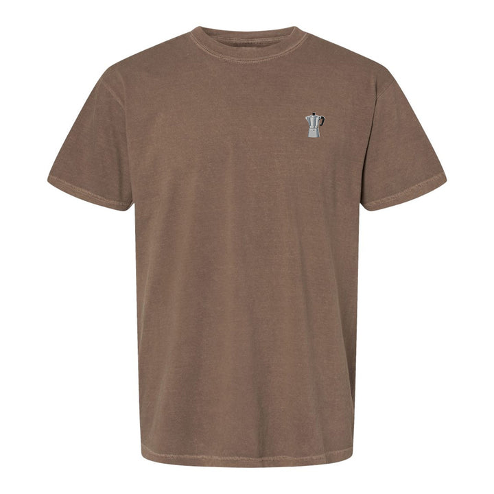 Moka Pot Embroidered Tee
