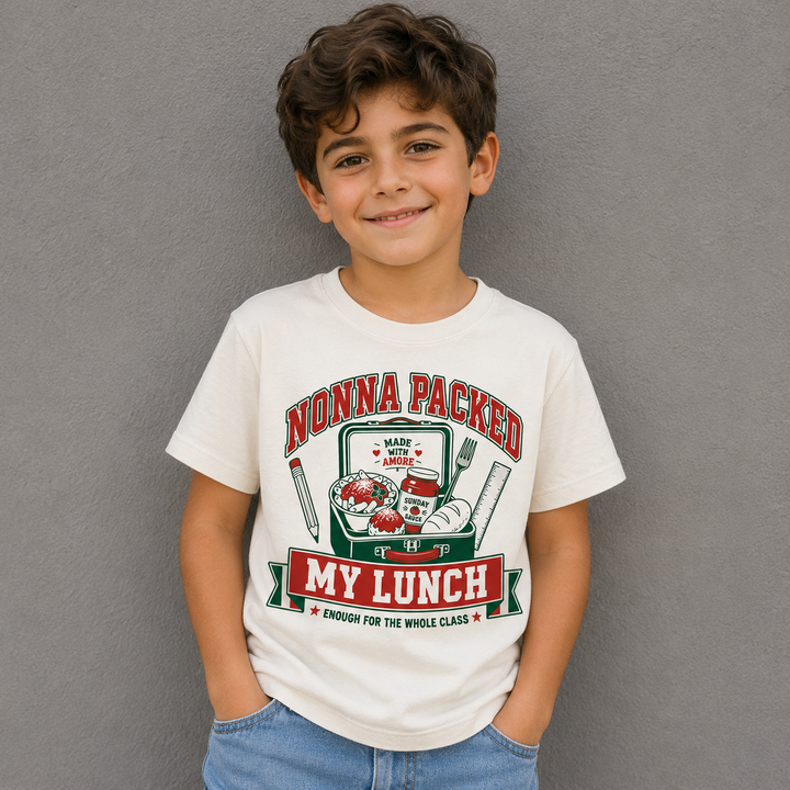 Youth Nonna Packed My Lunch Tee