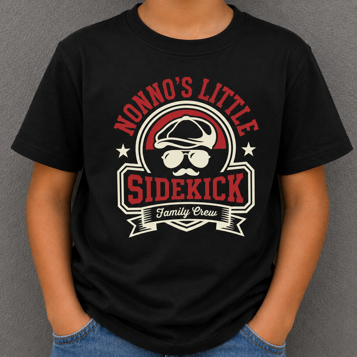 Youth Nonno's Little Sidekick Tee