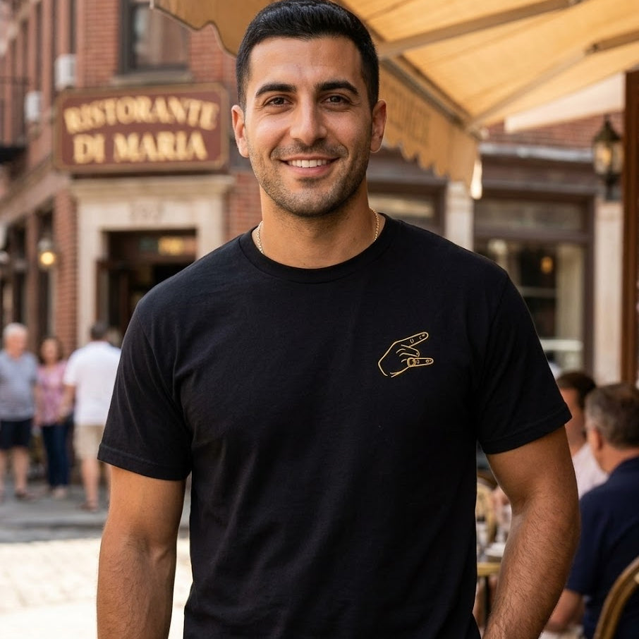 Paulie Point Embroidered Tee