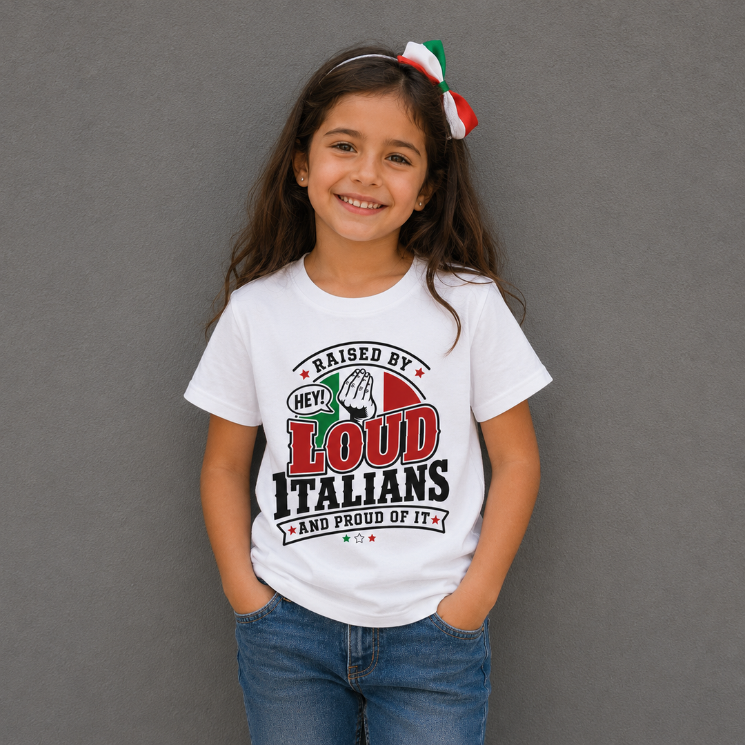 Youth Raised By Loud Italians Tee