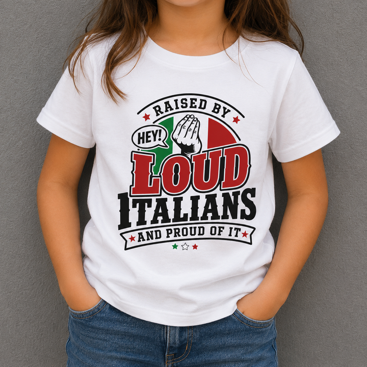 Youth Raised By Loud Italians Tee