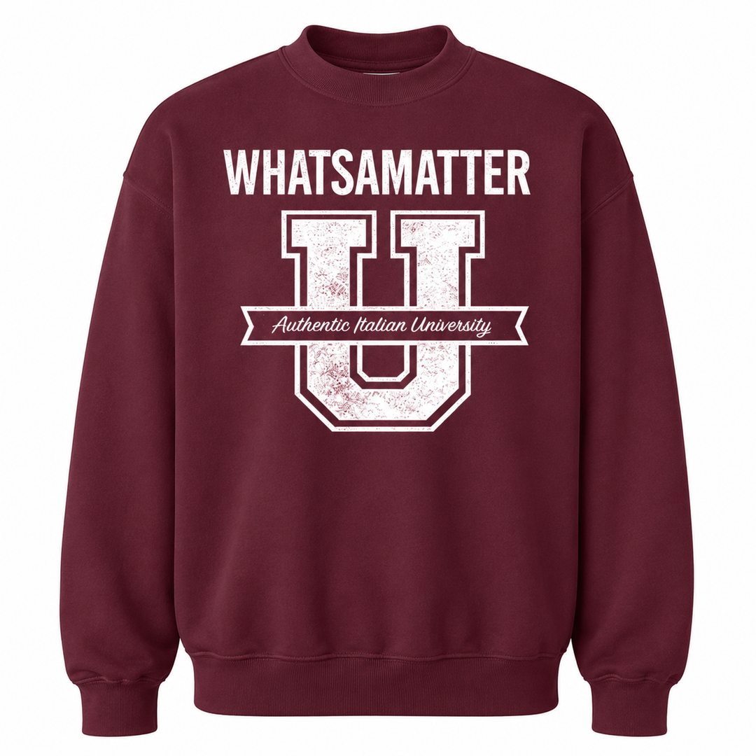 Whatsamatter U Crewneck